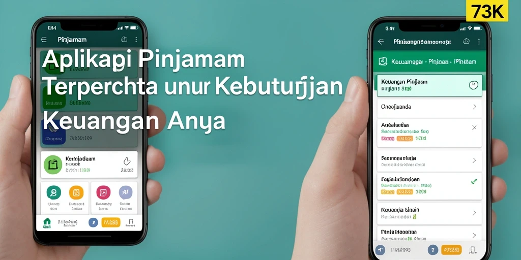 Antarmuka Sederhana dan Fungsional untuk Pinjaman 73K