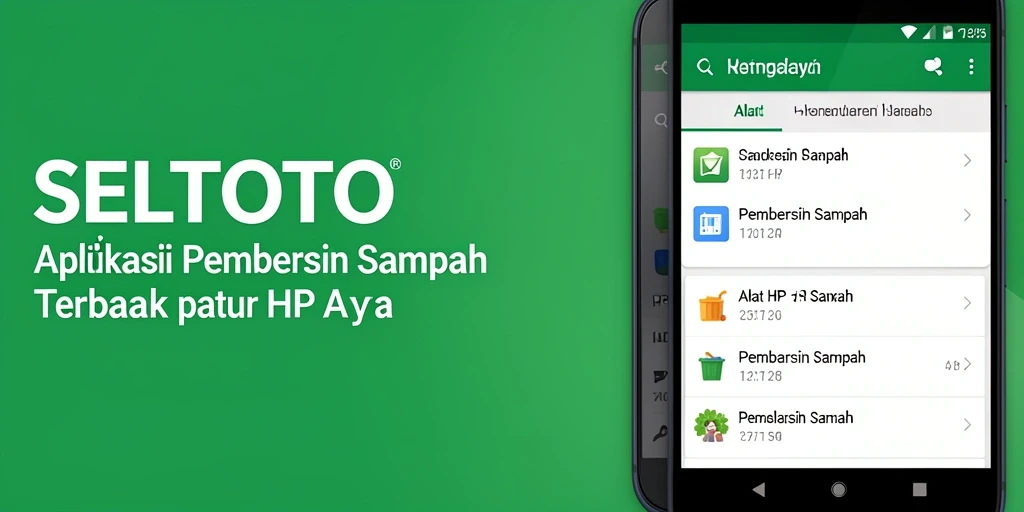 Tampilan antarmuka utama SELTOTO yang sederhana dan fungsional.