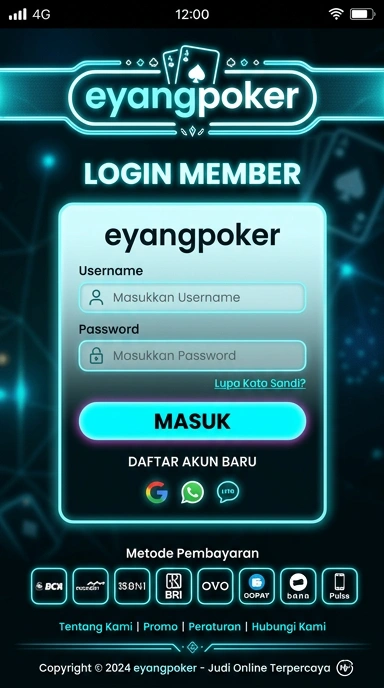 Masuk Akun Eyangpoker untuk Pengguna Android